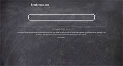 Desktop Screenshot of bebekoyunu.com