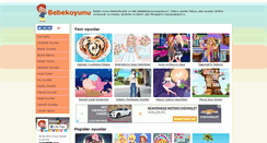 Desktop Screenshot of bebekoyunu.net